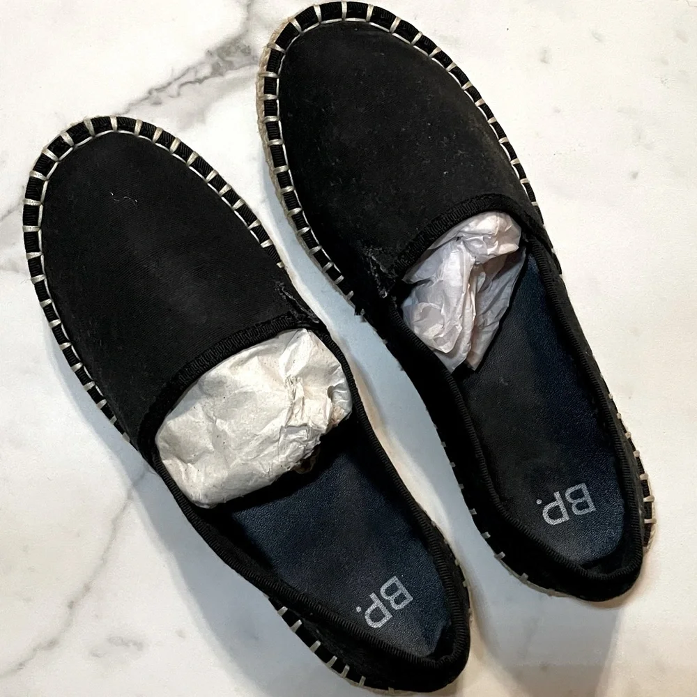 Nordstrom BP. Black Espadrilles